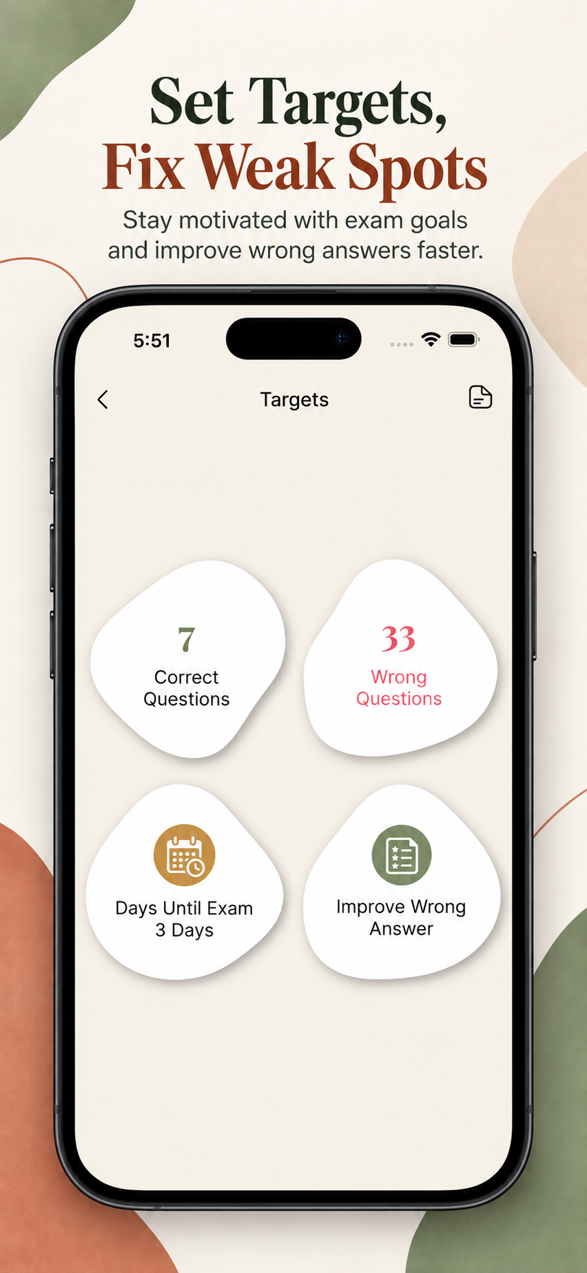 Targets screen in the Enrolled Agent app